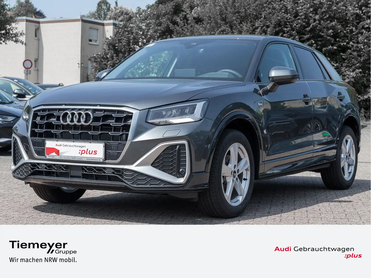 Audi Q2 30 TFSI S LINE AHK VIRTUAL SPORTSITZE SITZHZ Gris - 1