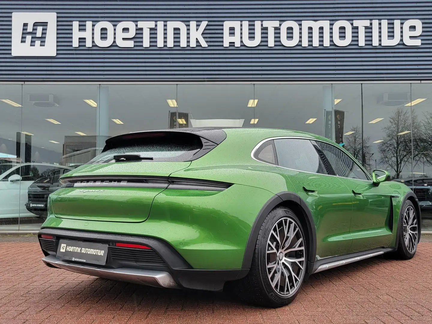 Porsche Taycan Cross Turismo 4S 93 kWh 489PK | 4 wielbesturing | Зелений - 2