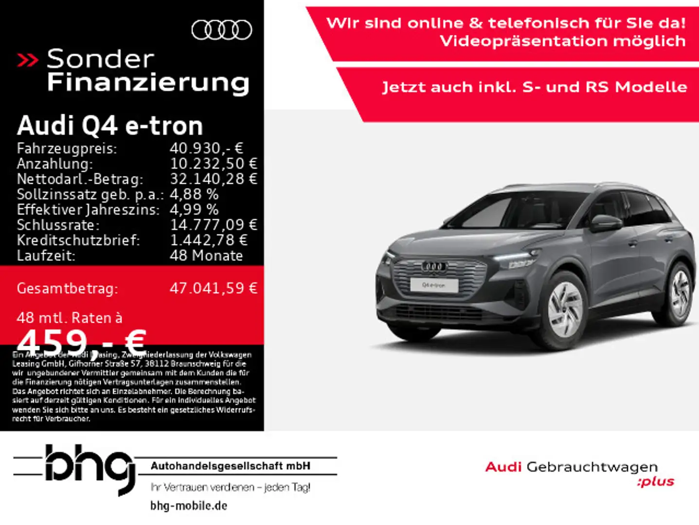 Audi Q4 e-tron 45 Grau - 1