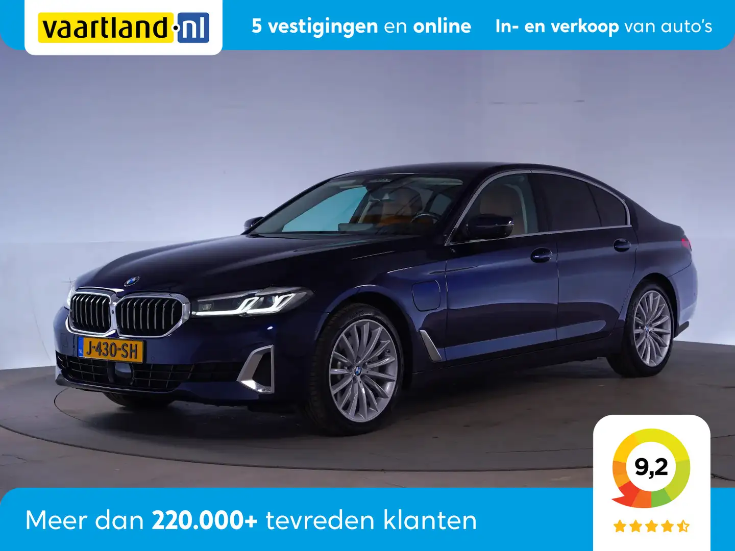 BMW 530 5-serie 530e High Executive Luxury [ Laserlicht H/ Blue - 1