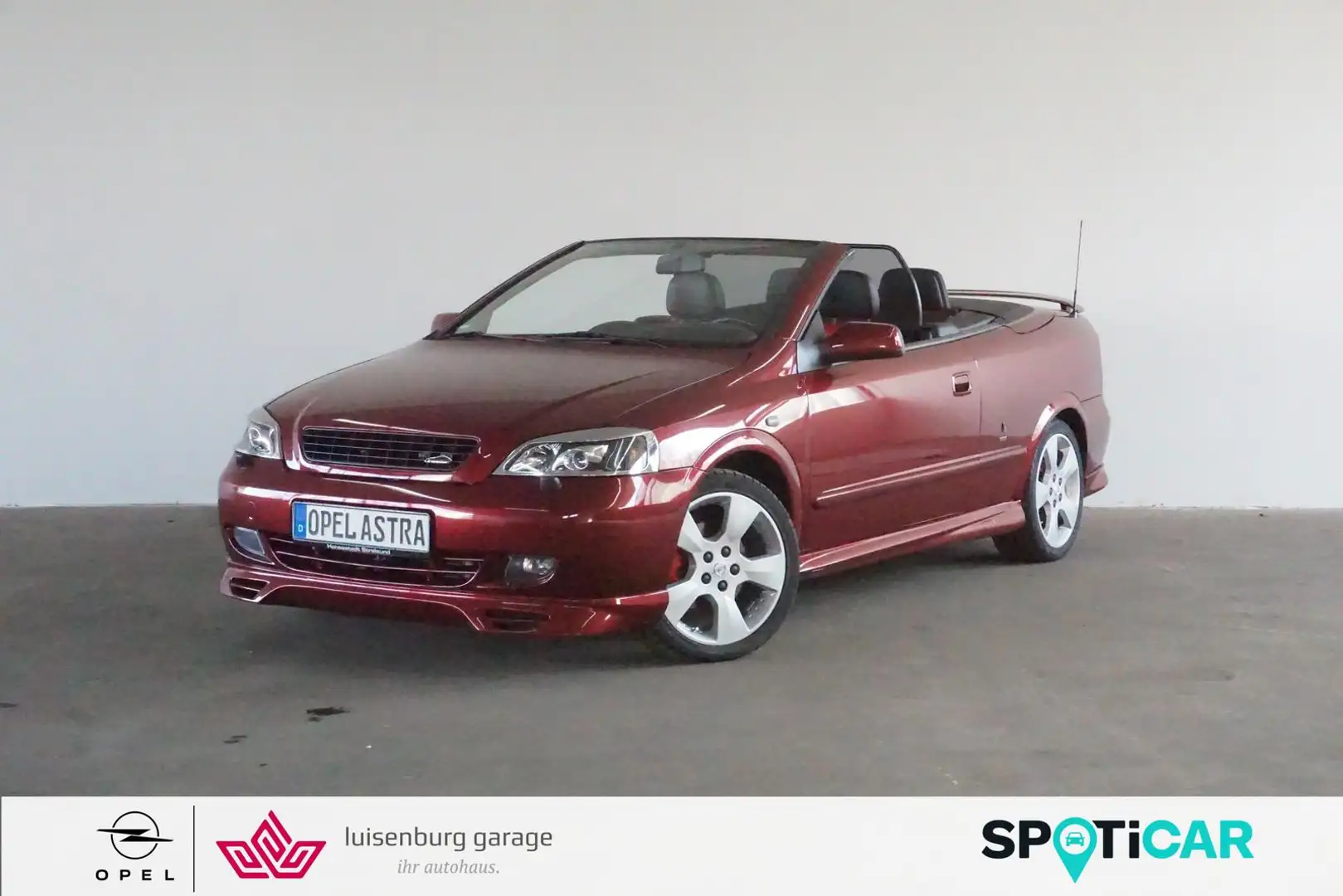 Opel Astra G Cabrio 2.2 Linea Rossa Irmscher Rojo - 1