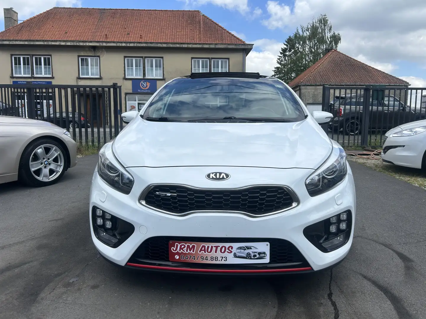 Kia Ceed / cee'd GT 1.6 T-GDi Sense 1er Proprio avec carnet complet Weiß - 2