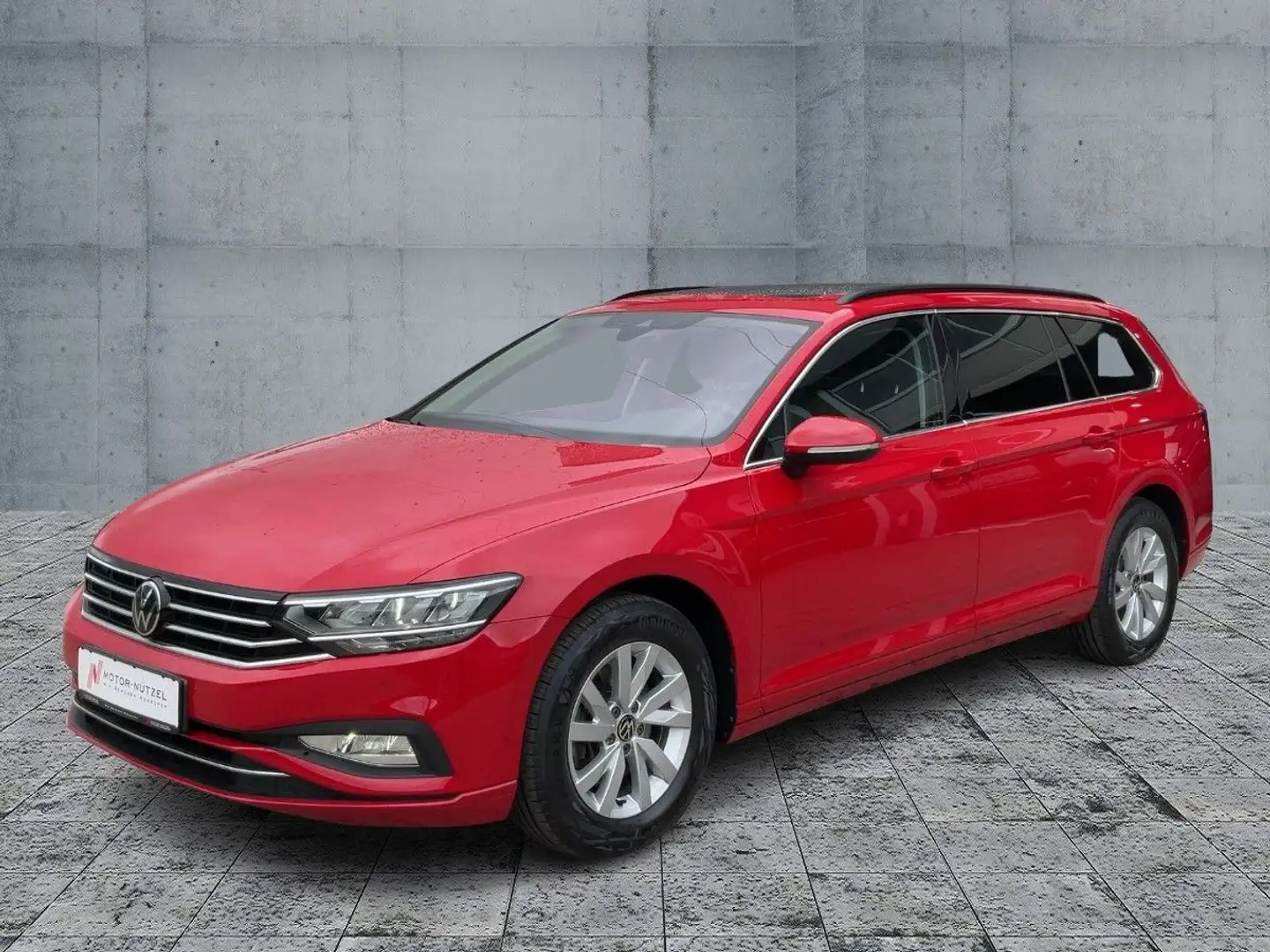 Volkswagen Passat Variant 2.0 TDI BUSINESS LED+NAV+AHK+PANO Rot - 2