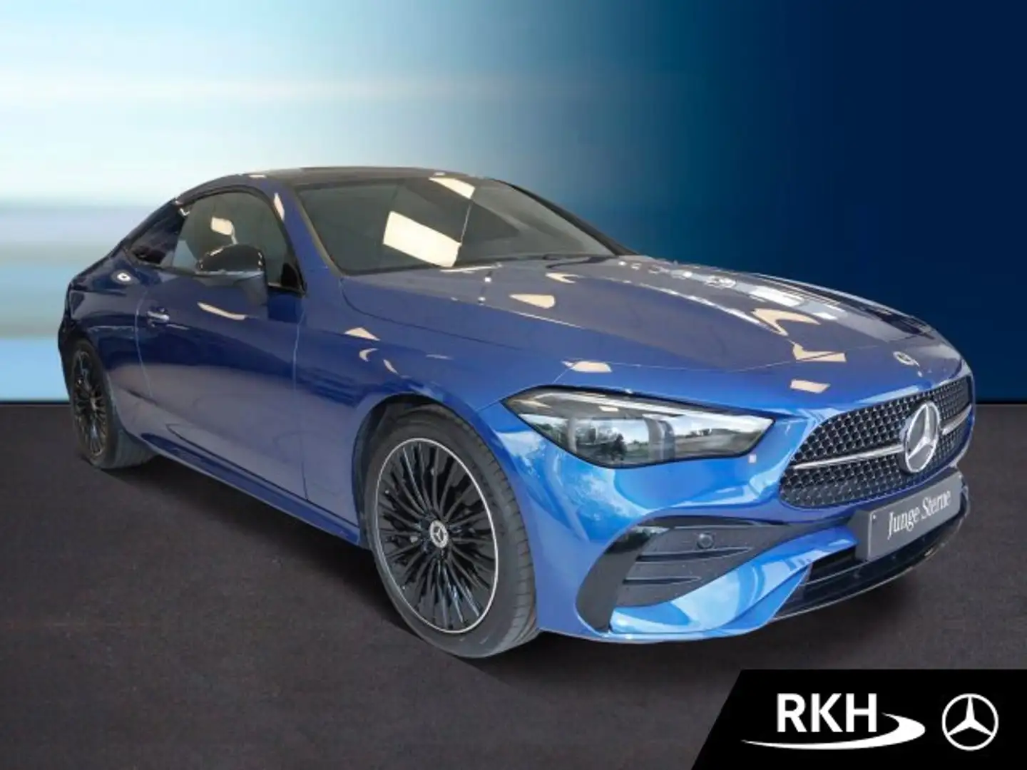 Mercedes-Benz CLE 200 CLE 200 Coupe 4M AMG Line Night/Pano/Kam/Memory Niebieski - 2