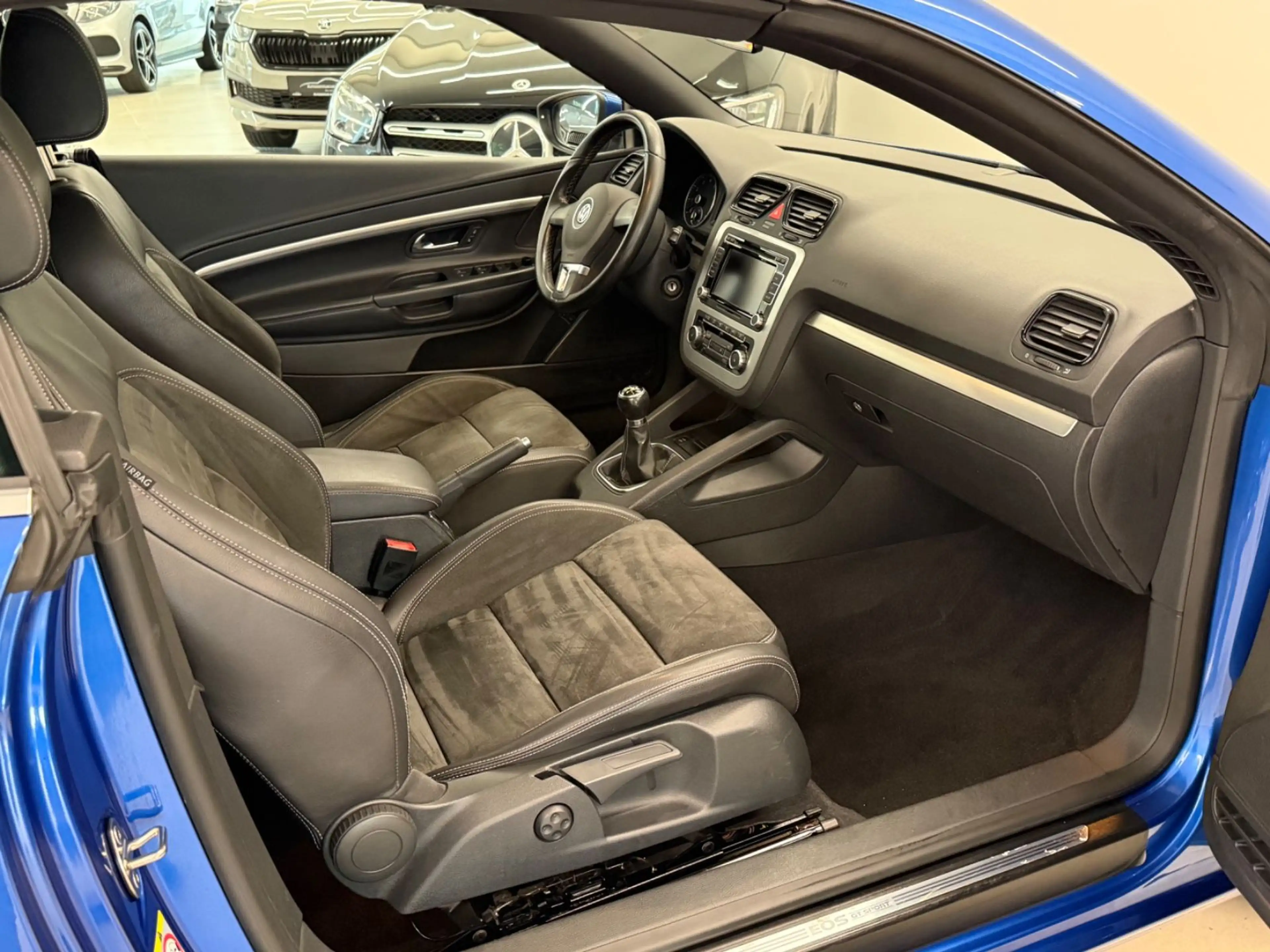 Volkswagen Eos 1.4 TSI Cabrio 1 Hand Schiebedach Leder SHZ — photo 14