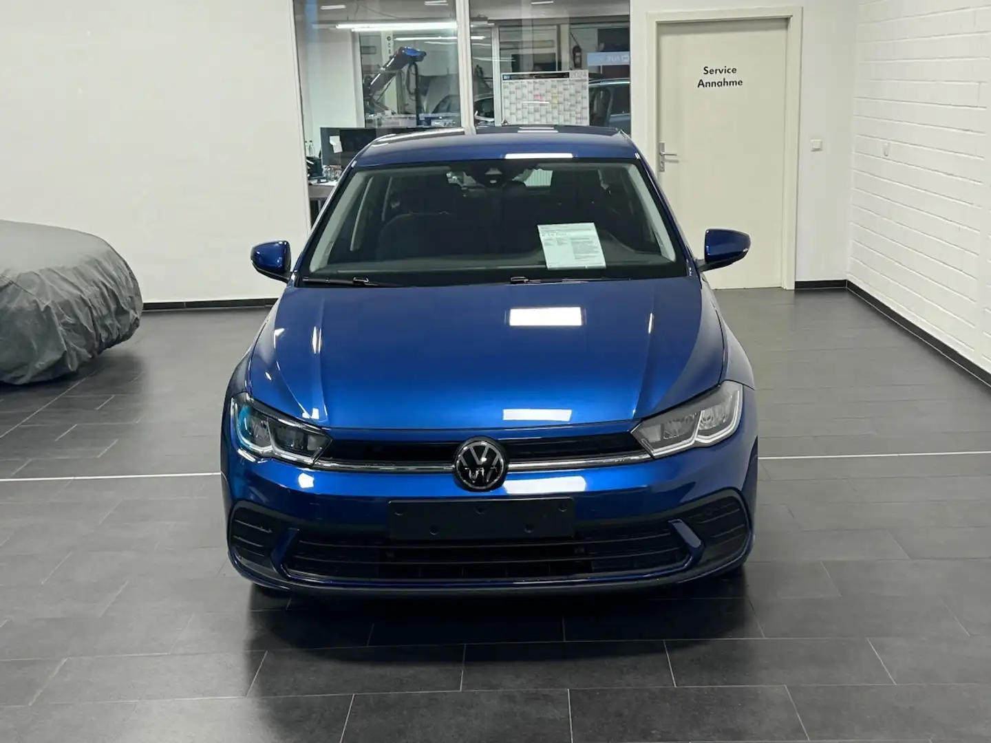 Volkswagen Polo 1.0 TSI Life, PDC, Kamera,  Alu, Klima,CarPlay Blau - 2
