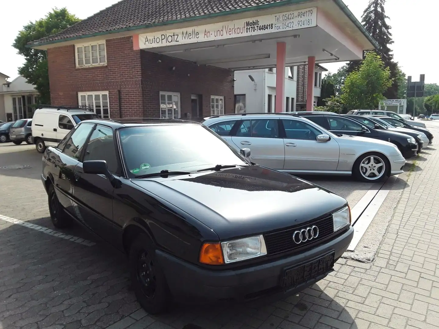 Audi 80 Neuer  lack, Schiebedach, Servo Rot - 1