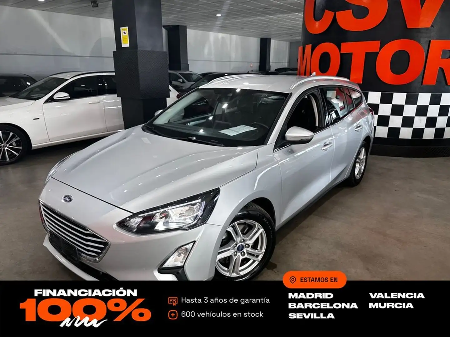 Ford Focus 1.5Ecoblue Trend+ 120 Plateado - 1