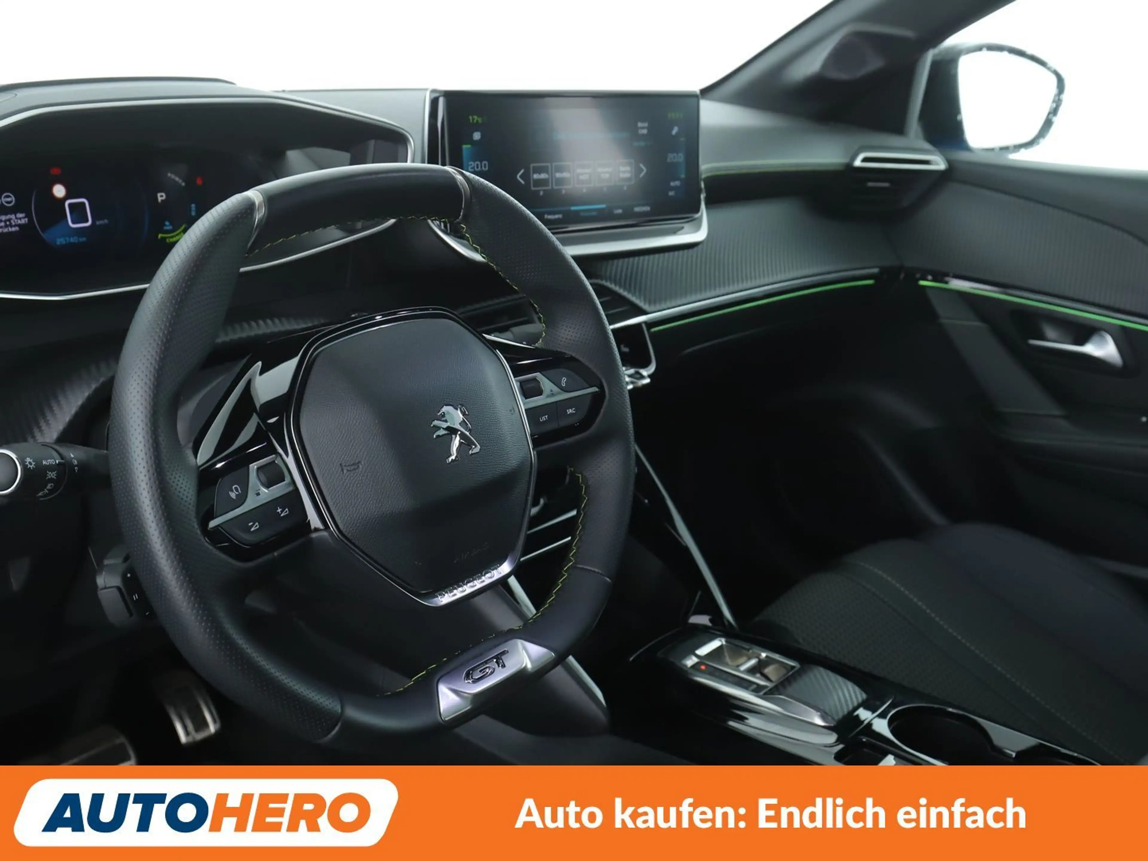 Peugeot e-208 electric drive 100 kW e GT Aut.*NAVI*CAM*SHZ — photo 11