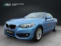 BMW 220 220i Cabrio Advantage | Leder | ECC Bleu - thumbnail 1