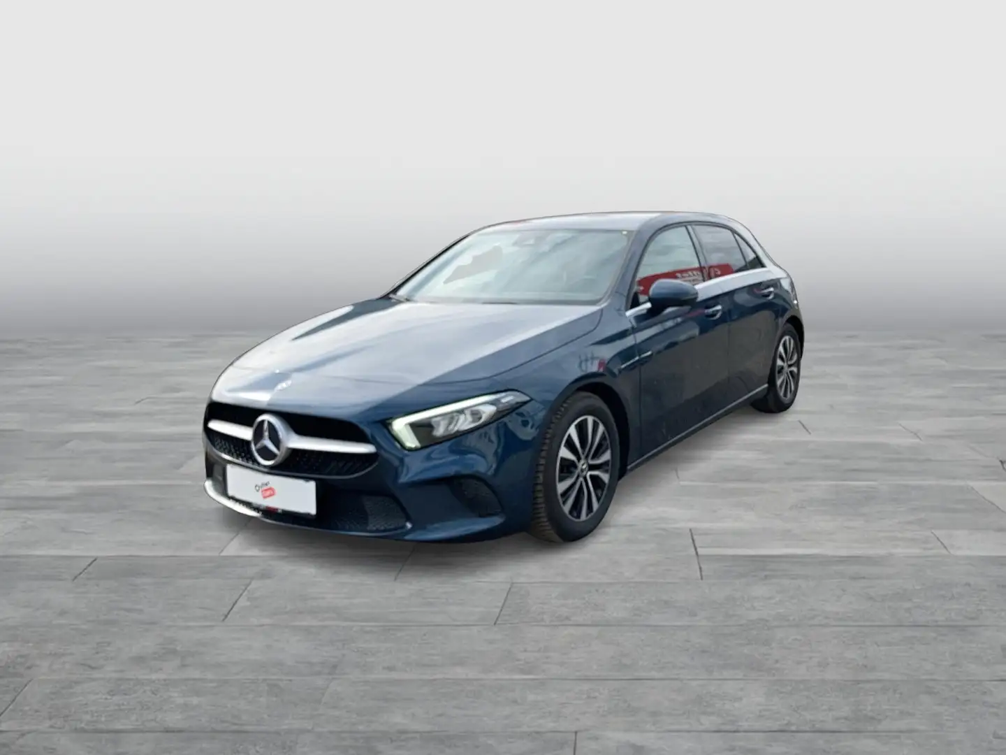 Mercedes-Benz A 180 Aut. ASSIST+CARPLAY+LED+LEDER+NAVI+RFK+LM Blau - 2