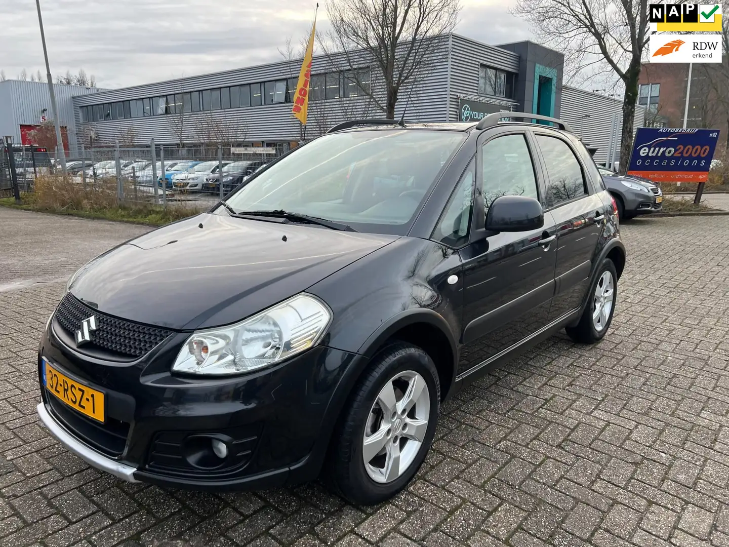 Suzuki SX4 1.6 Exclusive - KEYLESS - MEDIA SCHERM - NAP ! Zwart - 1