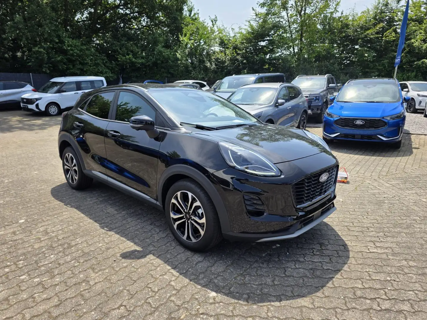 Ford Puma Titanium 1,0L MHEV ACC 360Grad Kamera Navi Negro - 1