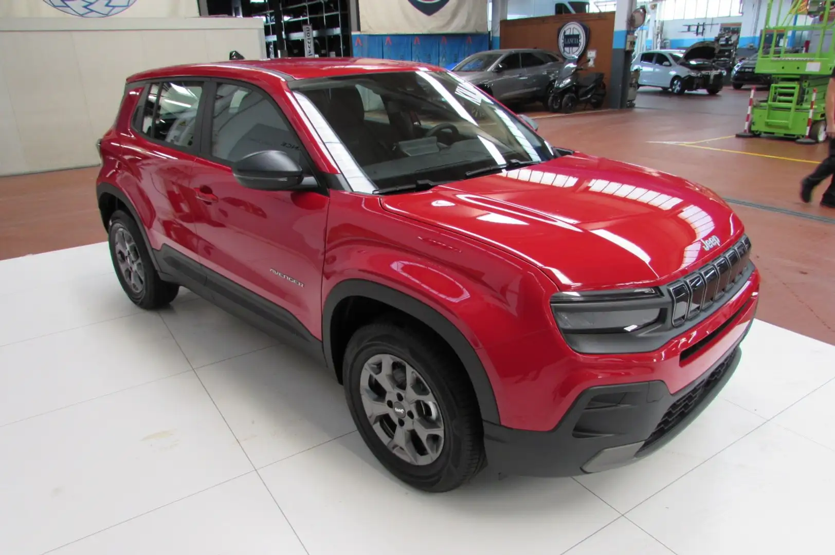 Jeep Avenger 1.2 turbo Longitude fwd 100cv KM.ZERO Rosso - 2