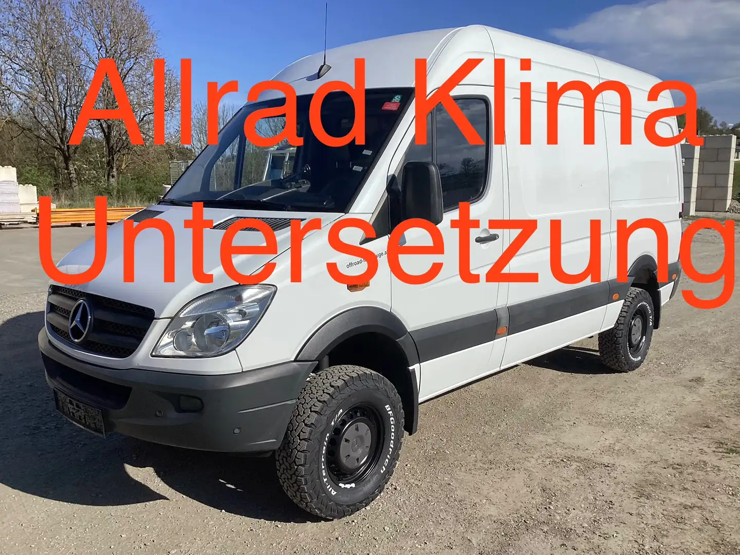 Mercedes-Benz Sprinter Sprinter Oberaigner Allrad 4x4 Klima Untersetzung Weiß - 1