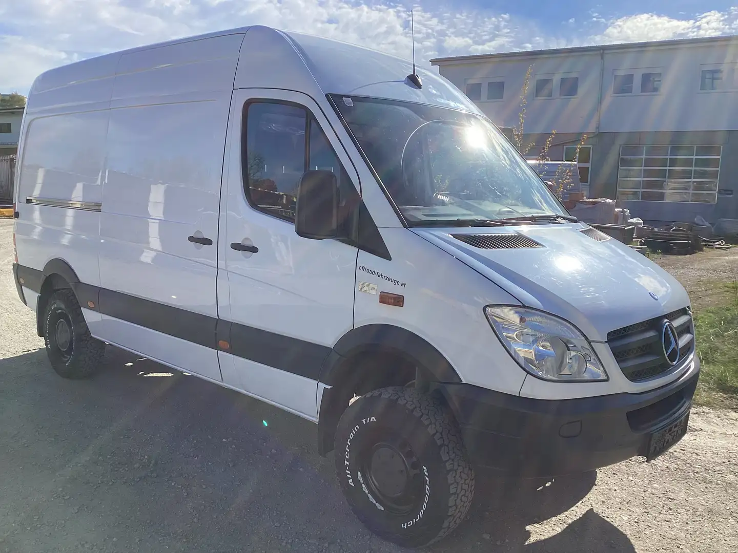 Mercedes-Benz Sprinter Sprinter Oberaigner Allrad 4x4 Klima Untersetzung Weiß - 2