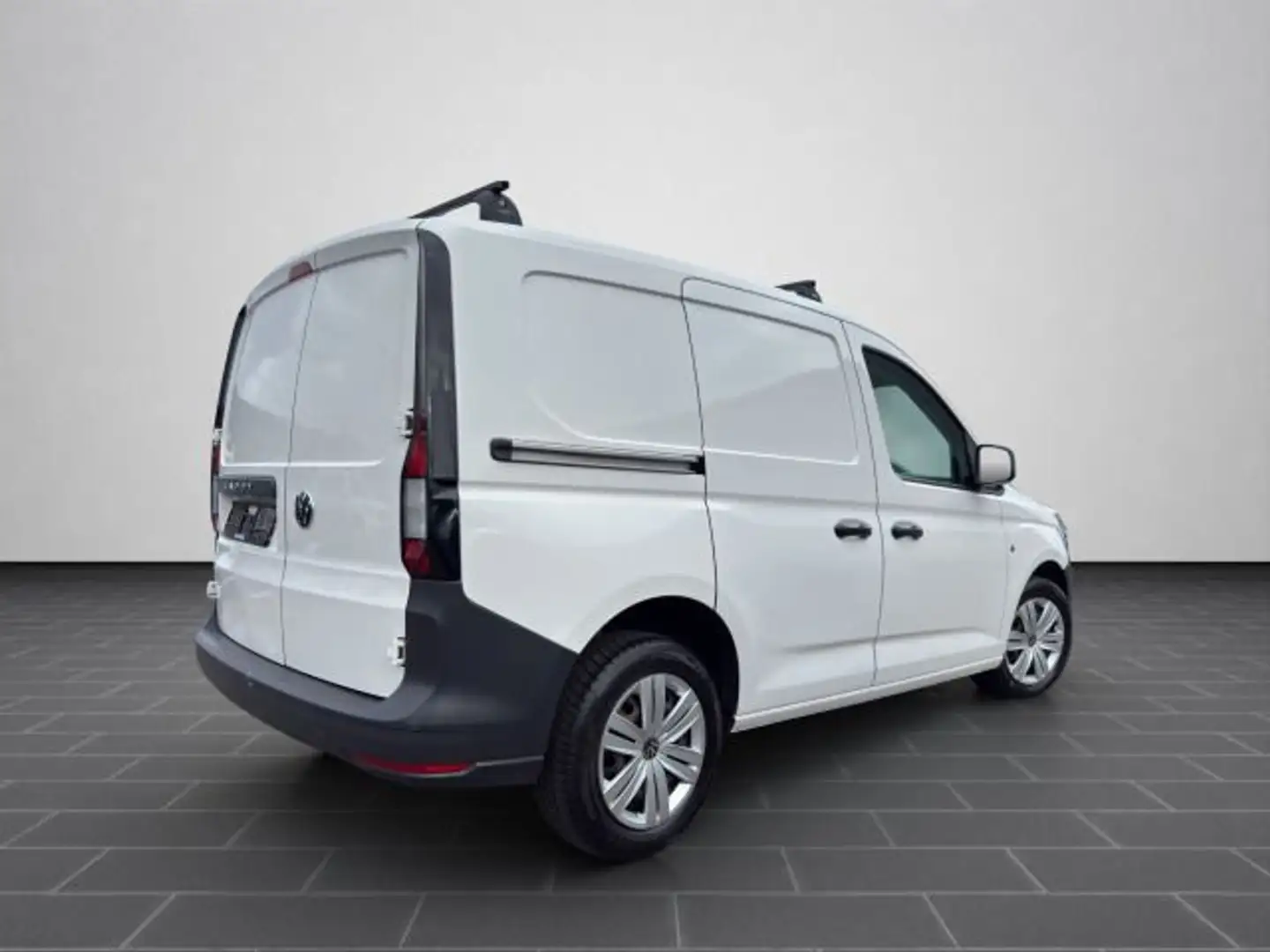 Volkswagen Caddy 2.0 TDI Kasten TRENNWAND RADIO KLIMAANALGE Weiß - 2