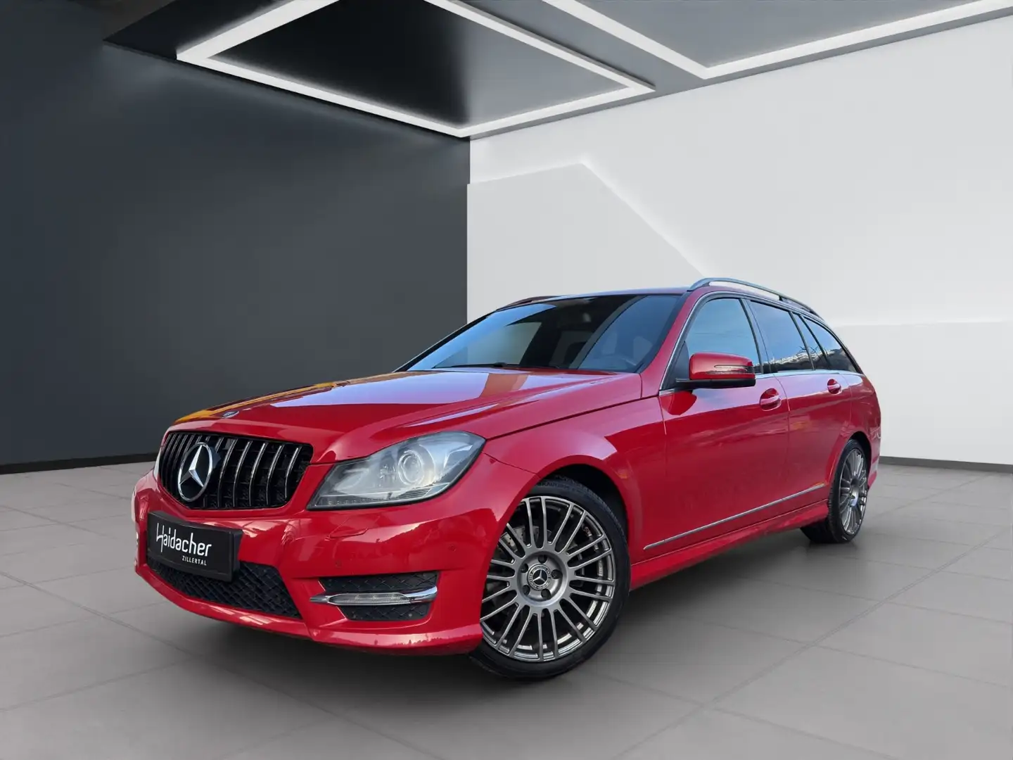 Mercedes-Benz C 200 CDI T-Modell AVANTGARDE Shz AMG Sportpaket Rot - 2