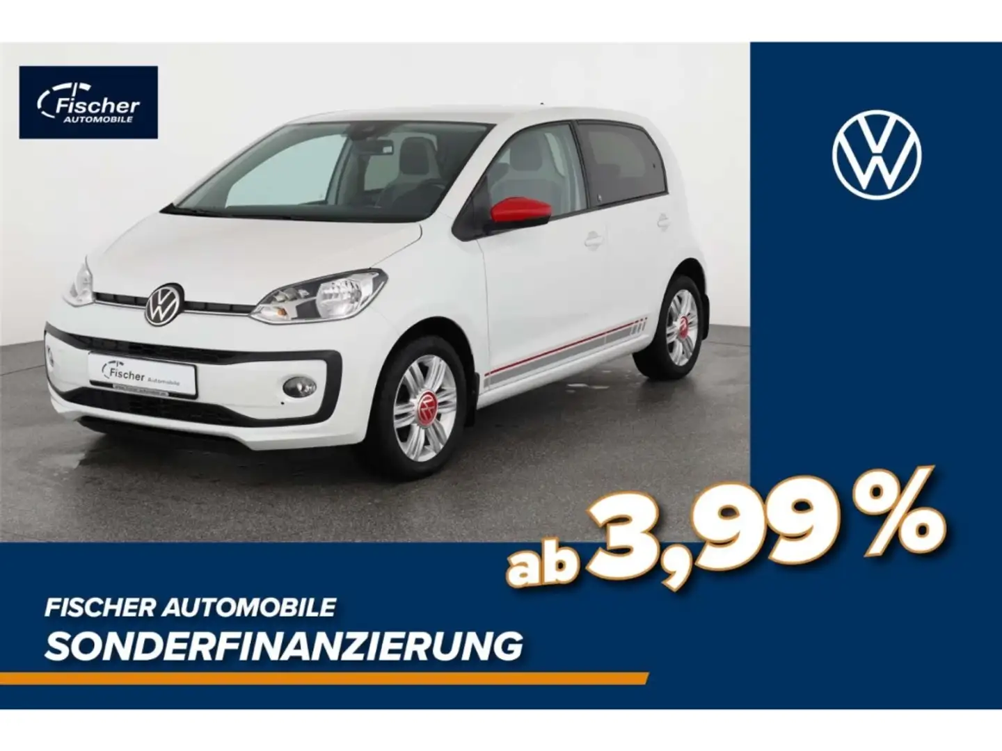 Volkswagen up! Up 1.0 MPI Move Beats 5-Gg. RFK/Klima/SH Weiß - 1