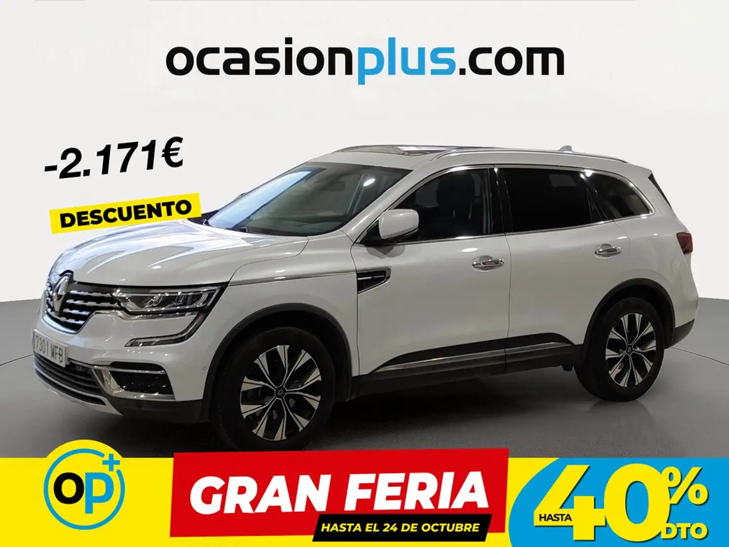 Renault Koleos 2.0dCi Blue Techno X-Tronic 4x2 135kW Blanco - 1
