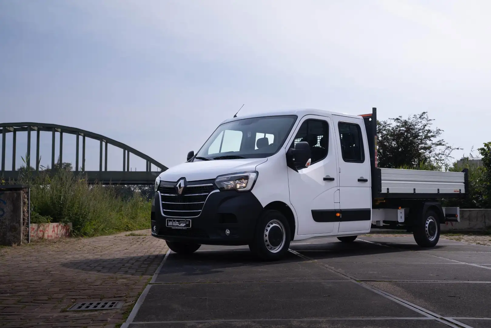 Renault Master 2.3 dCi 165 pk Kipper Dubbel Cabine va 479,- p/mnd Wit - 2