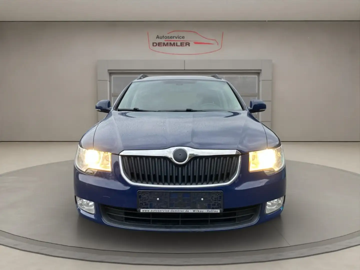 Skoda Superb Combi, Klimaautomatik, Sitzheizung, Tempomat Blu/Azzurro - 2