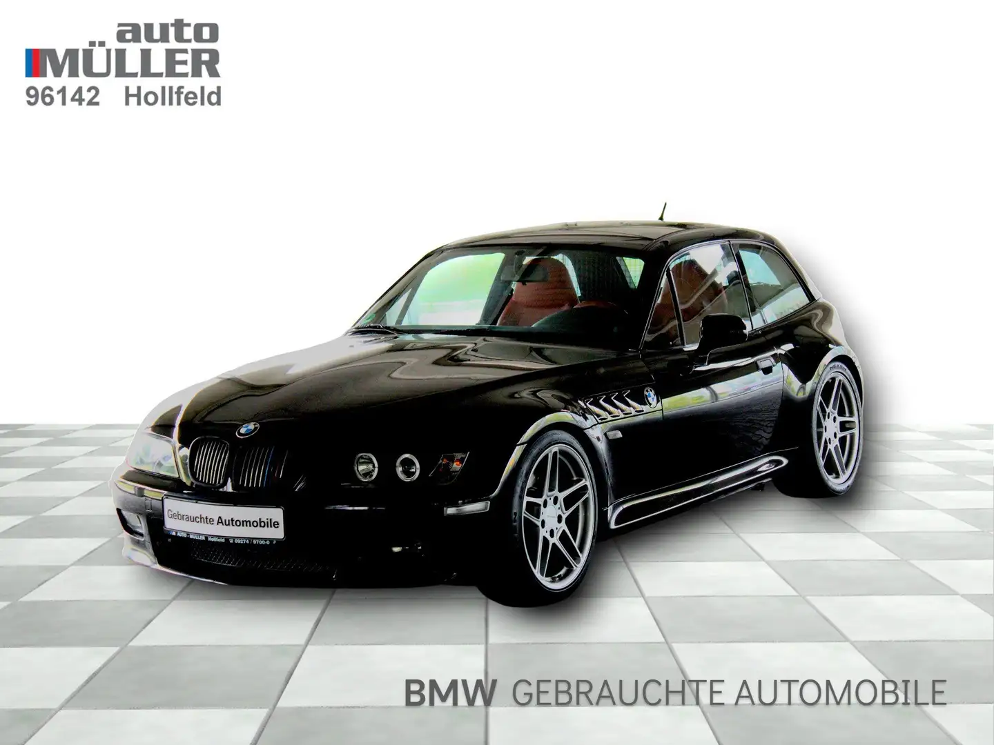BMW Z3 Coupe 3.0i   HiFi GSD el. Sitze Klima Shz Schwarz - 1