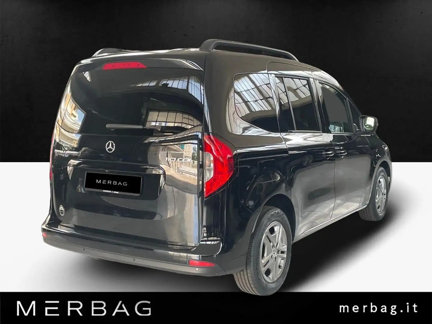 Mercedes-Benz Citan Citan 1.5 110 CDI Tourer Long Zwart - 2