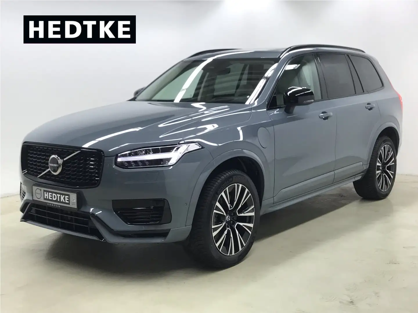 Volvo XC90 T8 Recharge AWD Ultimate Dark 20"+AHK+360° Grau - 1
