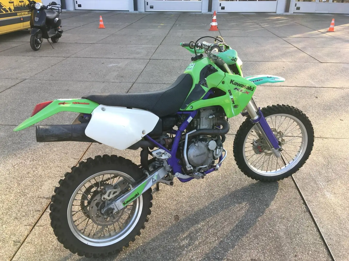 Kawasaki KLX 650 A2 Kickstart Vert - 2
