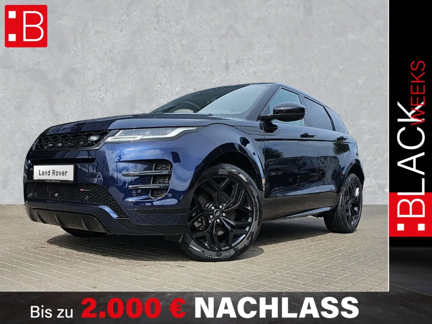 Land Rover Range Rover Evoque P300e R-Dynamic HSE AHK 20 Blau - 1