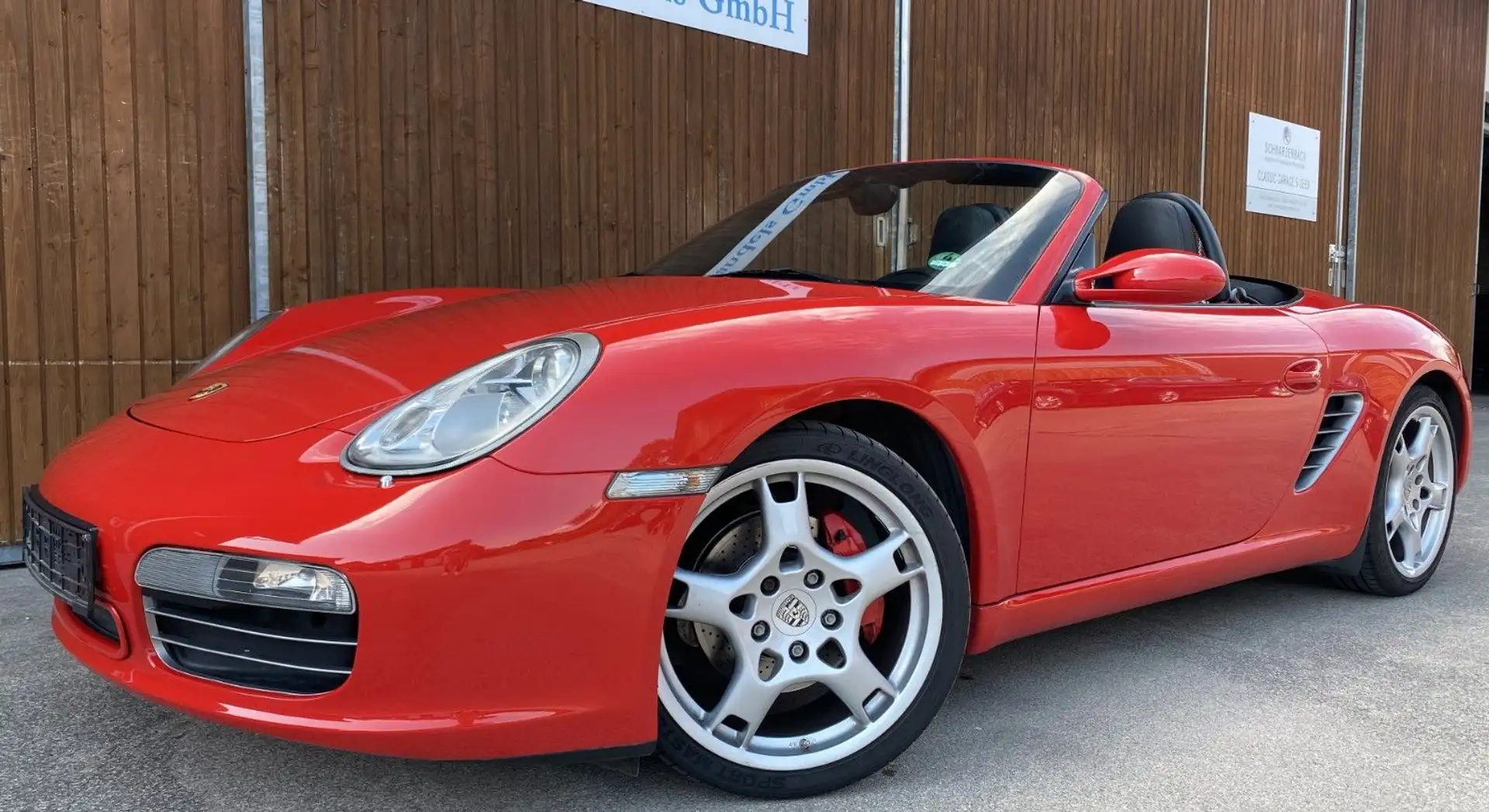 Porsche Boxster S Leder Navi PCM-Sport 19" Rouge - 1
