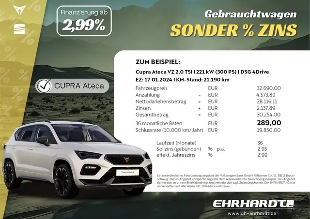 Cupra Ateca view 2