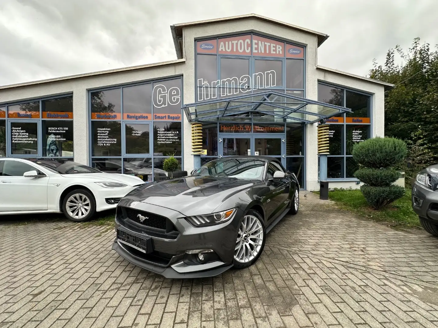 Ford Mustang 5,0 GT Leder"Navi"Xenon Gris - 1