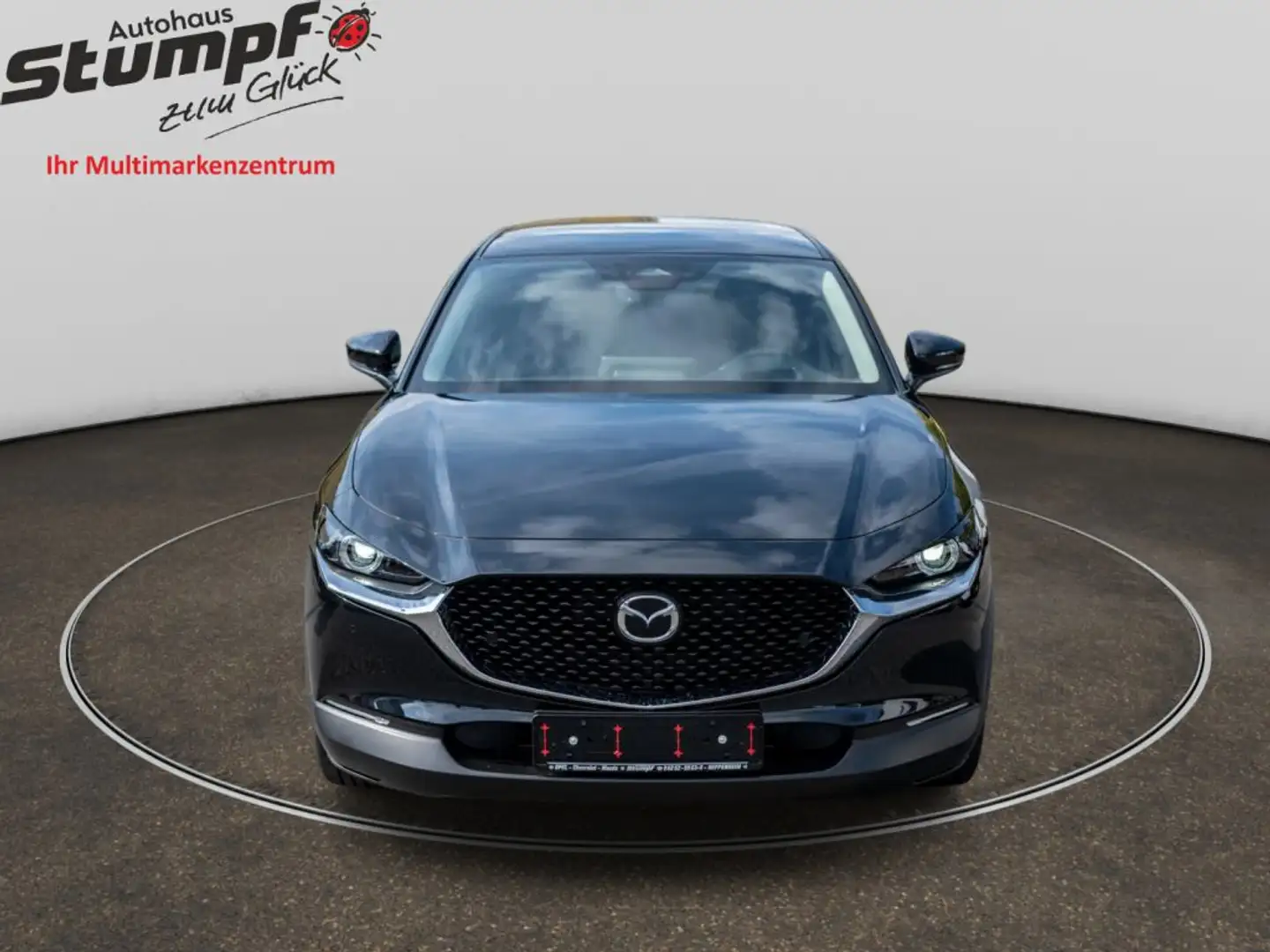 Mazda CX-30 CX-30/SKYACTIVE-G/140PS/AUT/CENTRE-LINE+DESI Schwarz - 2