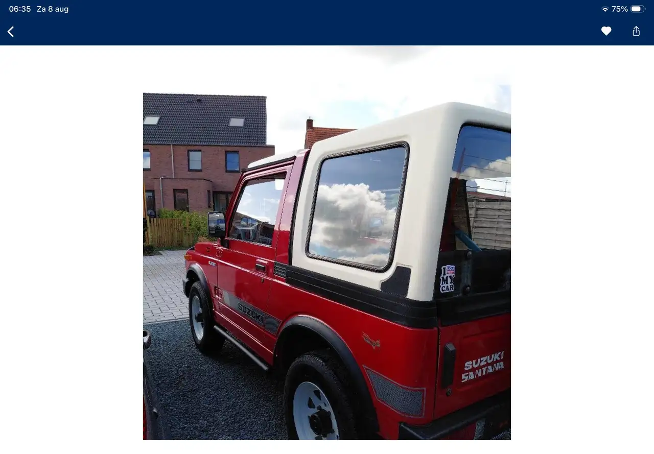 Suzuki SJ 410 Unieke Ongelaste Roestvrije Auto Import Spanje, foto 3