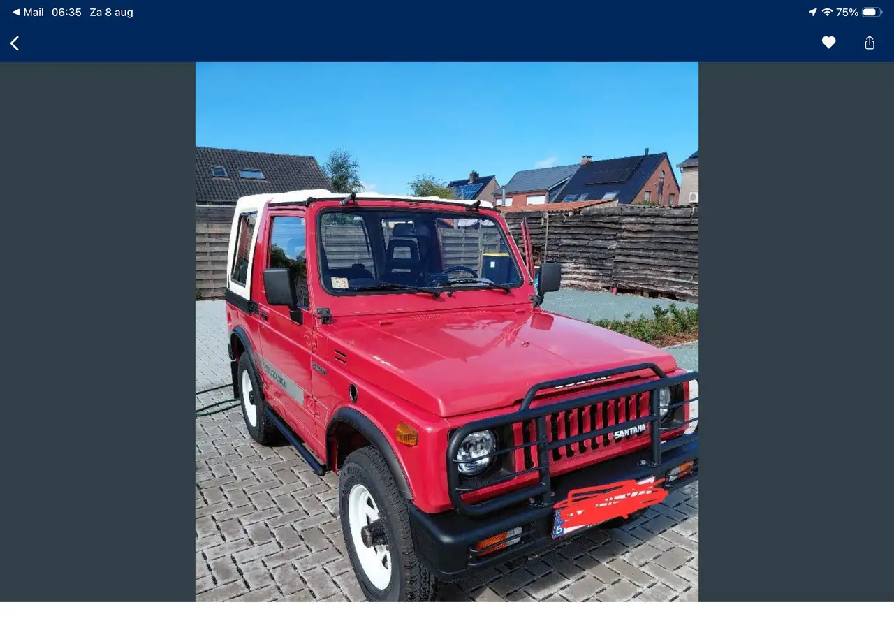 Suzuki SJ 410 Unieke Ongelaste Roestvrije Auto Import Spanje, foto 6