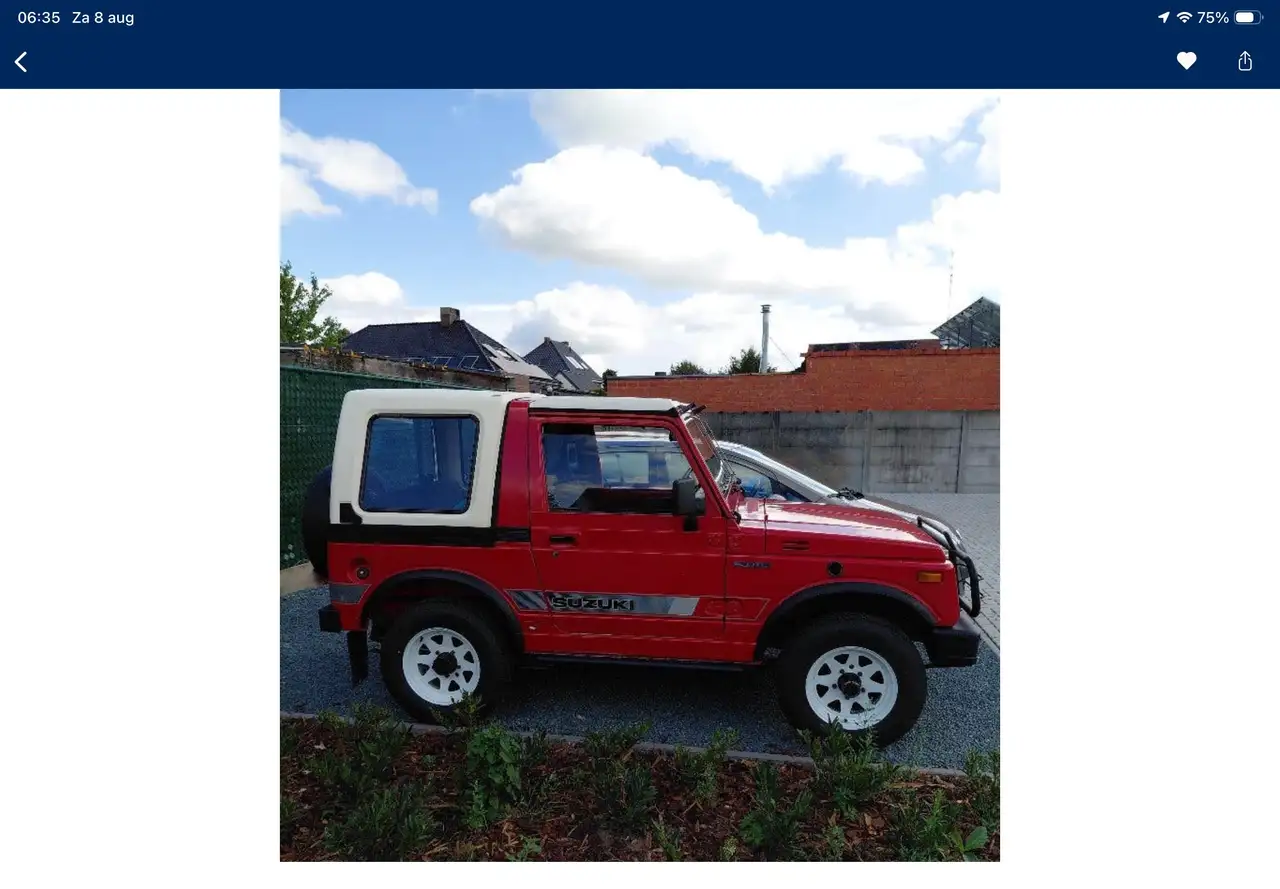 Suzuki SJ 410 Unieke Ongelaste Roestvrije Auto Import Spanje, foto 4