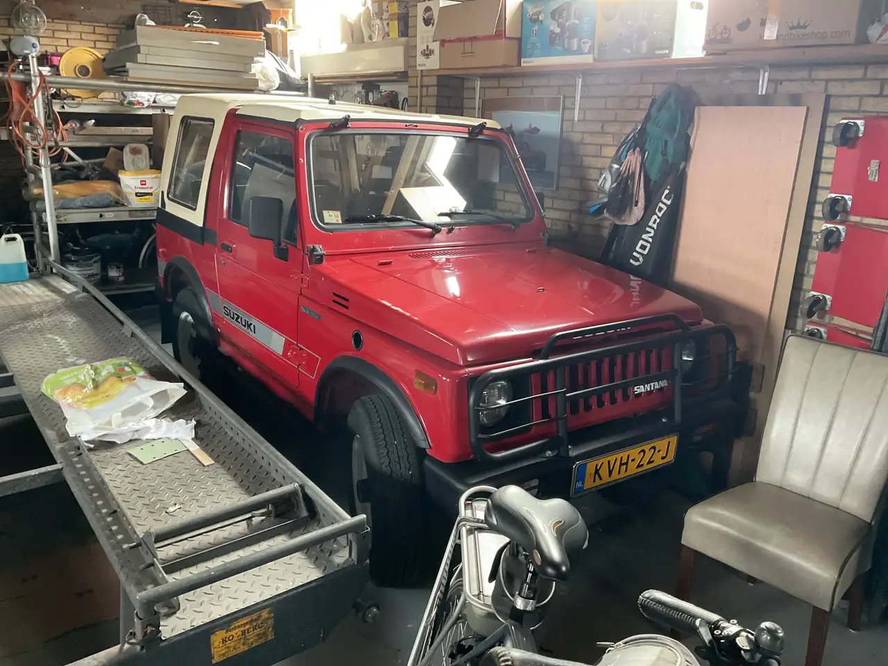 Suzuki SJ 410 Unieke Ongelaste Roestvrije Auto Import Spanje, foto 5