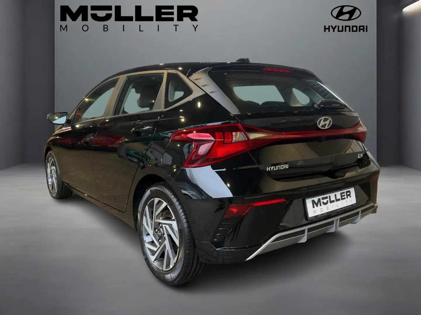 Hyundai i20 1.2 Trend Kam|LMF|Navi|Sound|Facelift|PDC Schwarz - 2