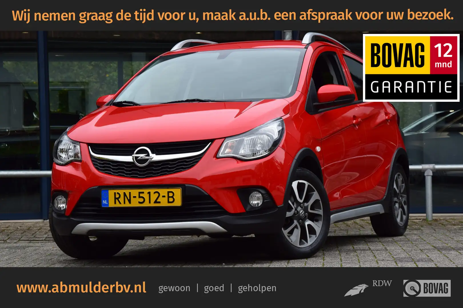 Opel Karl 1.0 Rocks Online Edition Automaat | Org. NL | BOVA Rouge - 1