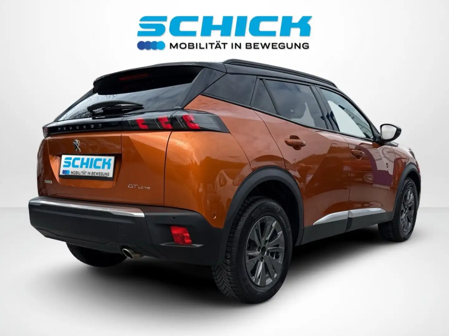 Peugeot 2008 BlueHDi 130 S&S GT Line EAT8 GT Line Orange - 2