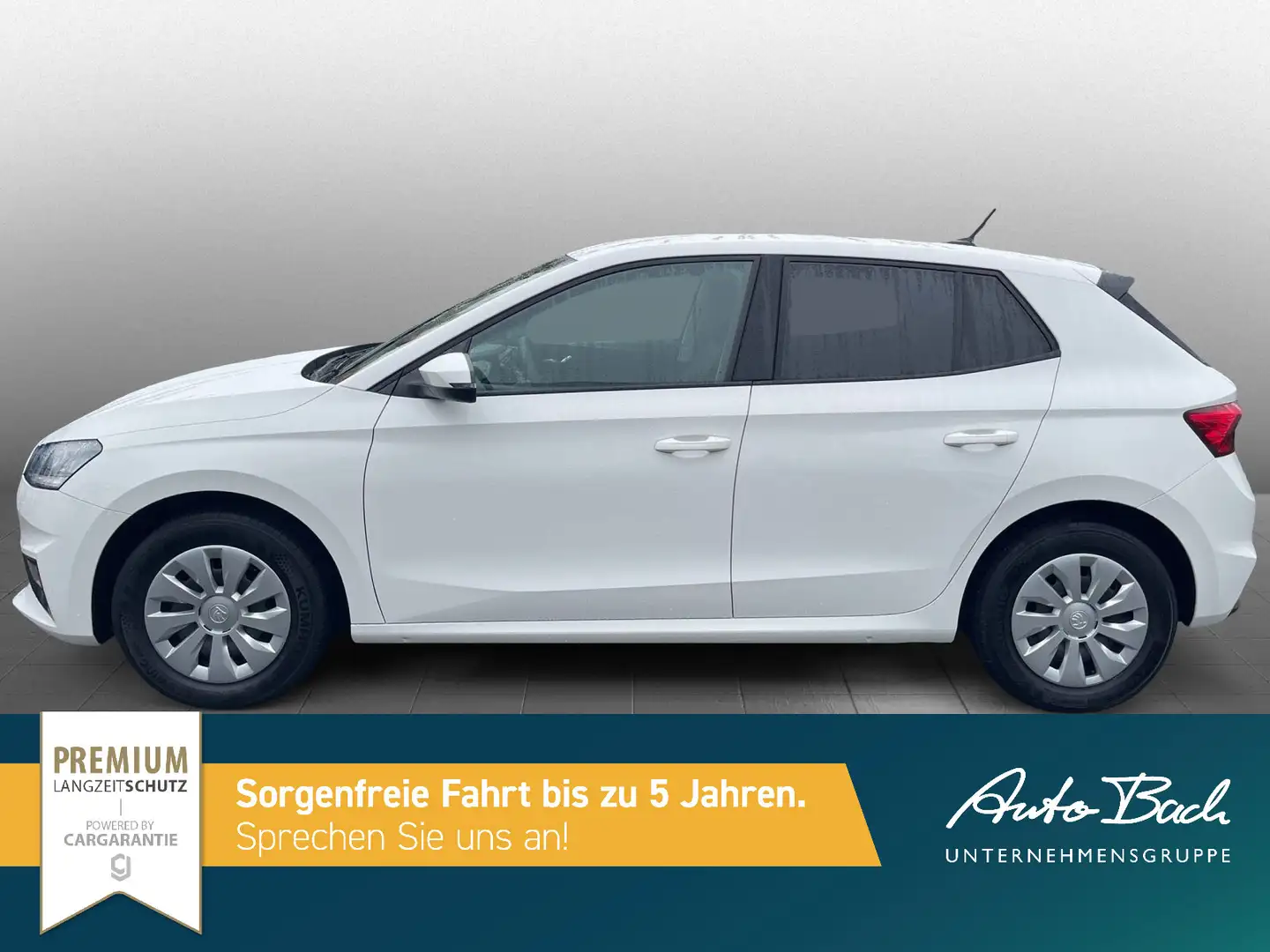 Skoda Fabia 1.0 MPI Active LED EPH CarPlay DAB Blanc - 2