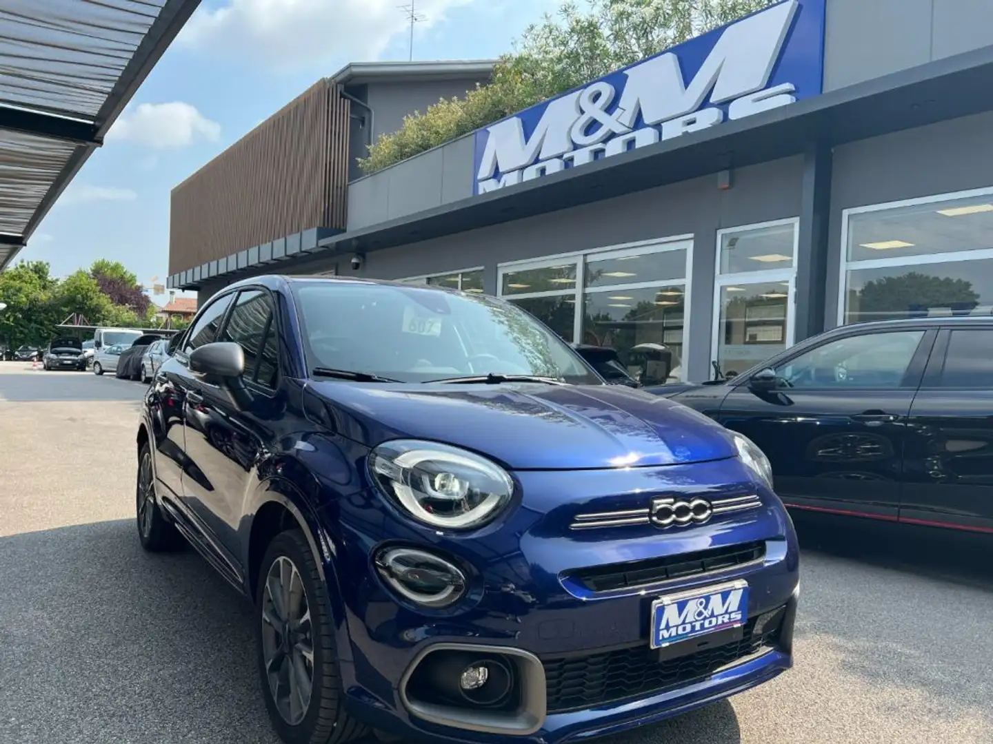 Fiat 500X 1.5 T4 Hybrid 130CV DCT Sport MY 24 #FULL LED Azul - 1