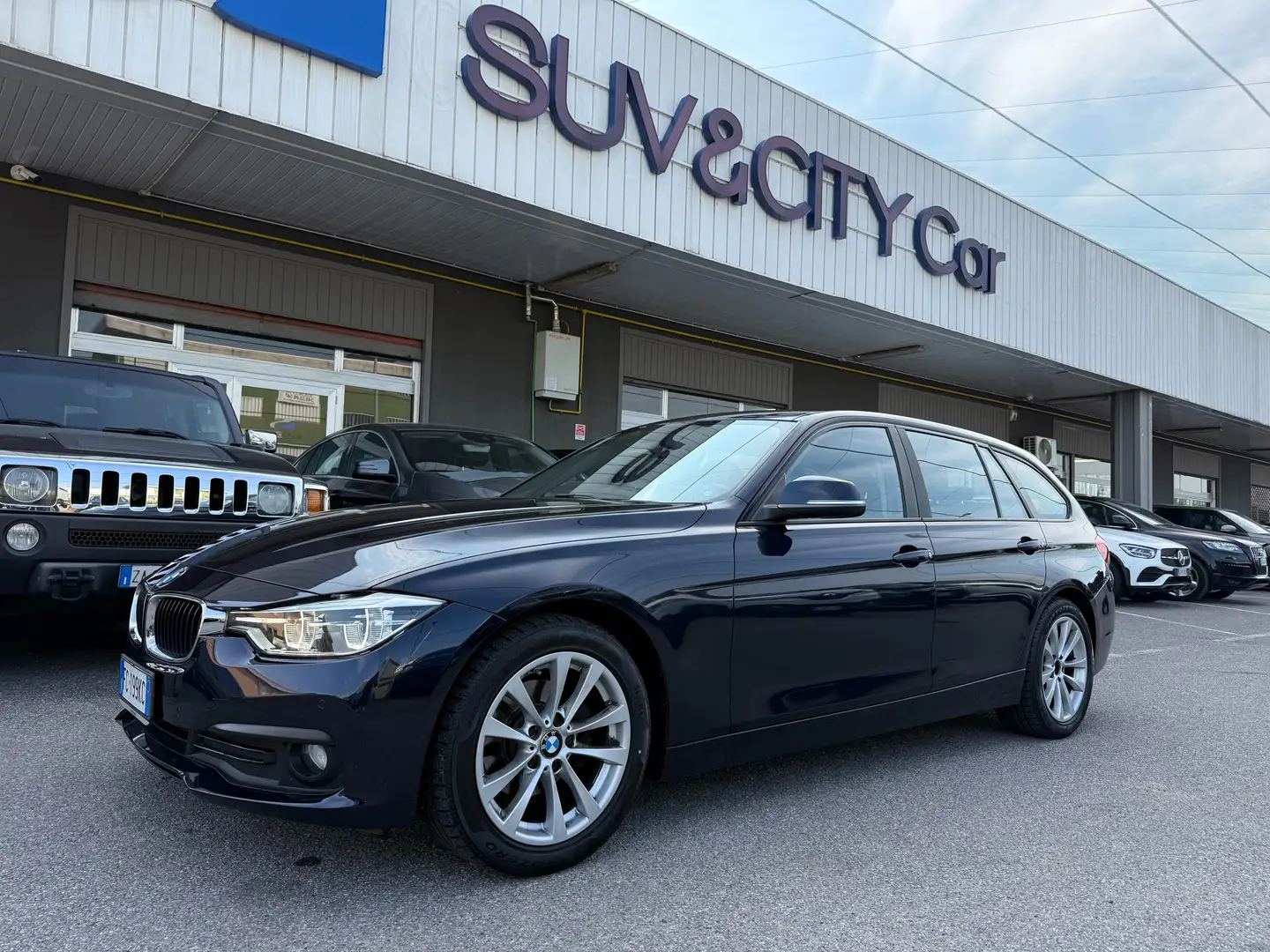 BMW 318 Serie 3 Touring 318d / KM CERTIFICATI Gris - 1