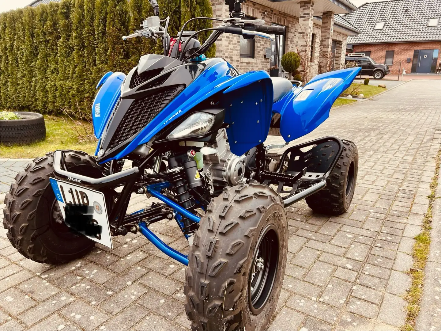 Yamaha Raptor 700 mit LOF Bleu - 1
