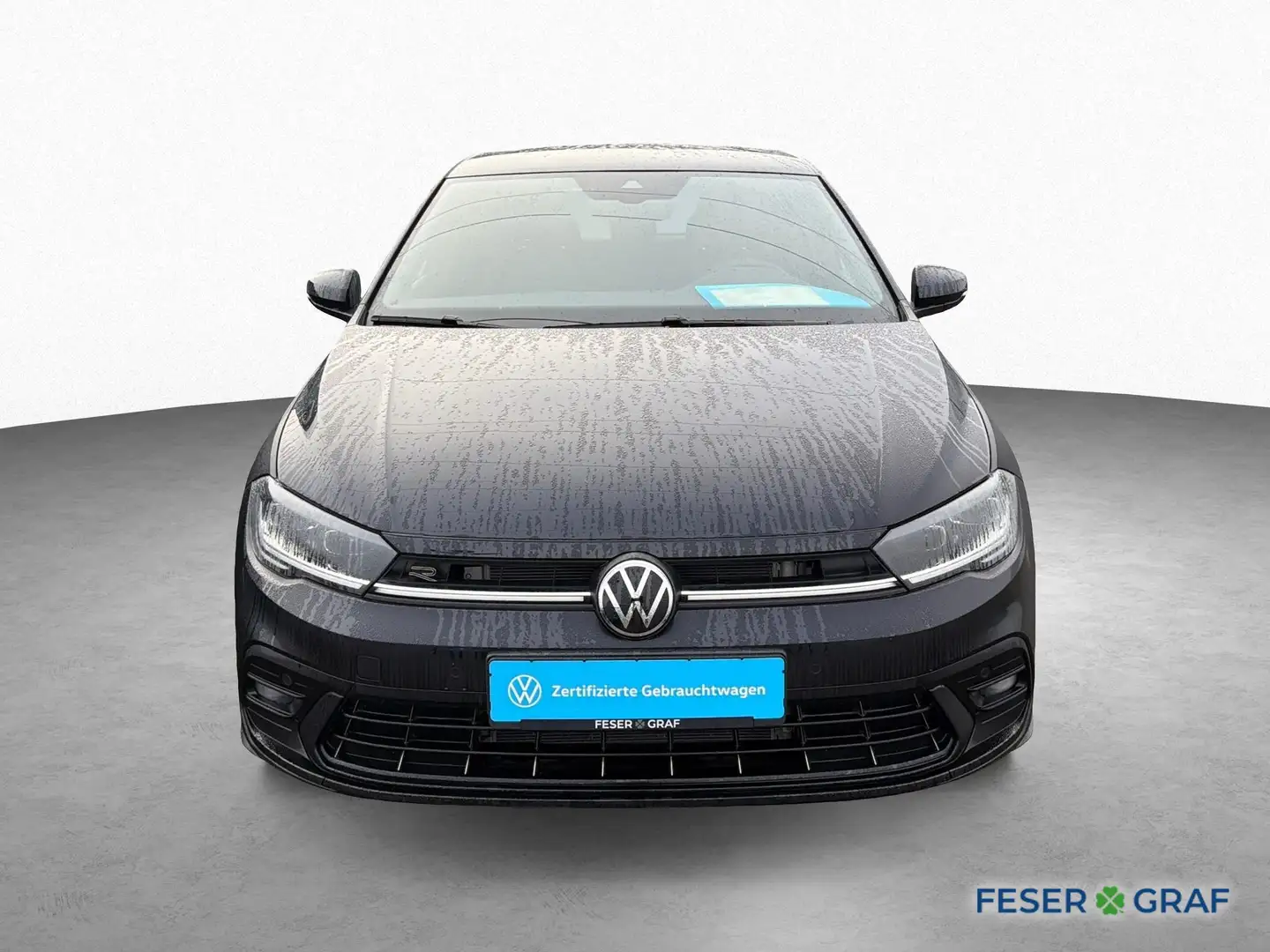 Volkswagen Polo 1.0 TSI DSG R-LINE KAM ACC LED-MATRIX SHZ Schwarz - 2