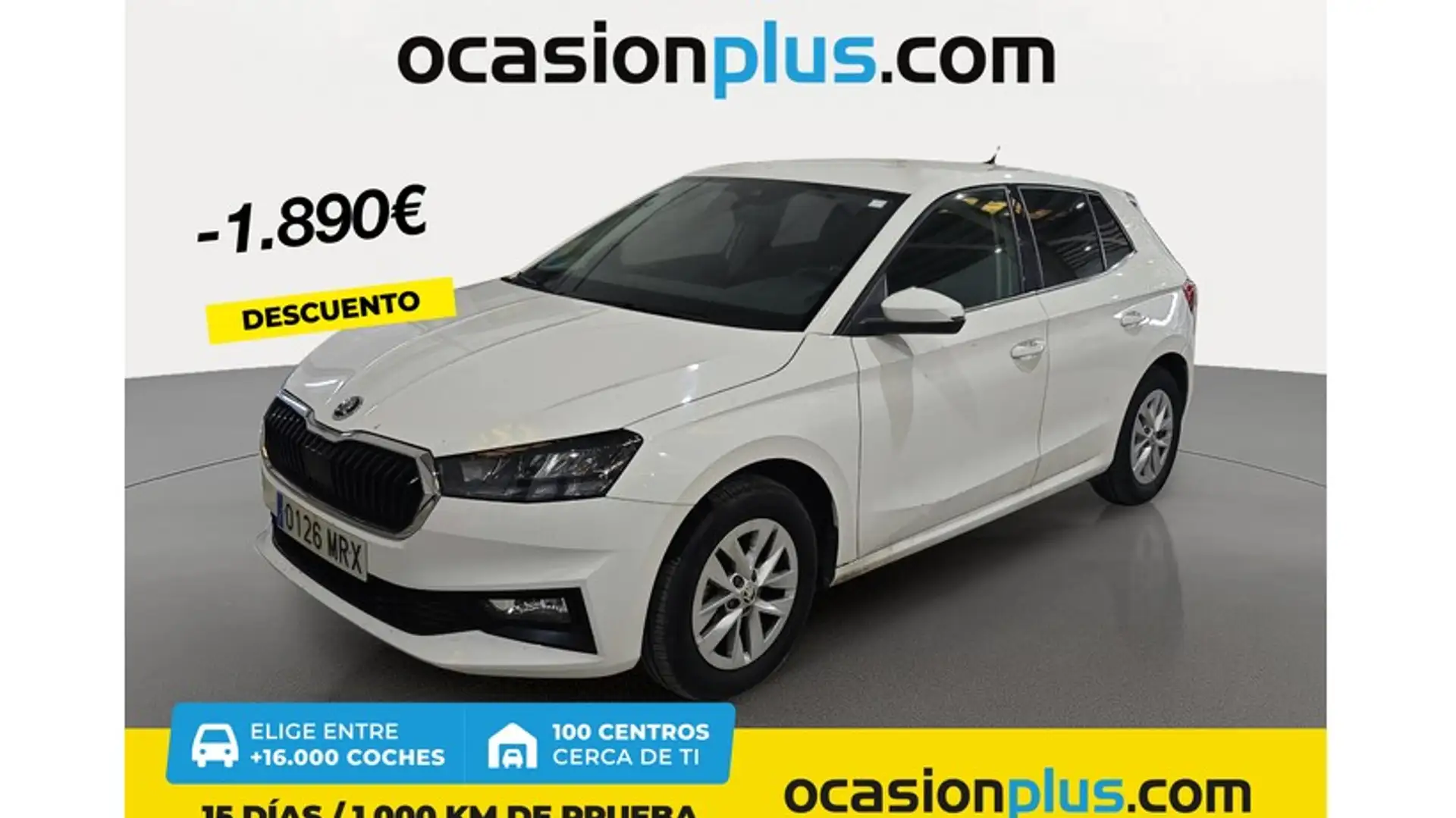 Skoda Fabia 1.0 TSI Selection 70kW Blanco - 1