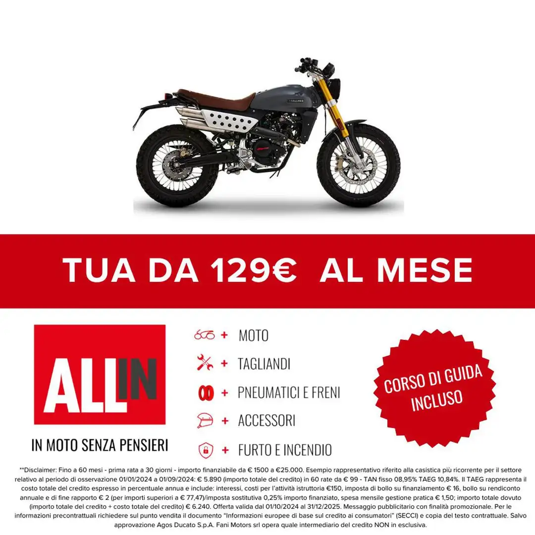 Fantic Caballero 125 2025 Rouge - 2