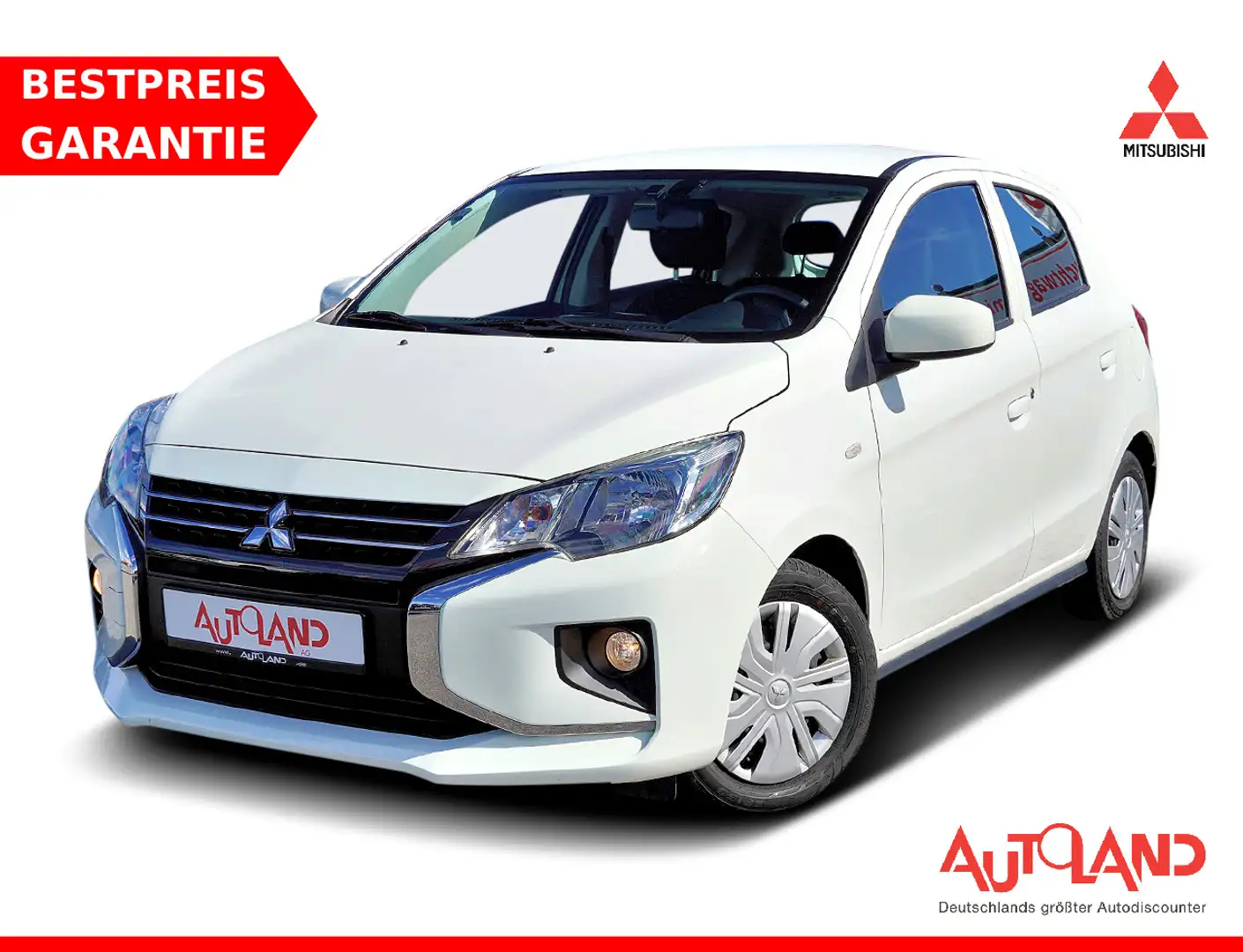 Mitsubishi Space Star 1.2 Basis Klima Bluetooth DAB Bianco - 1